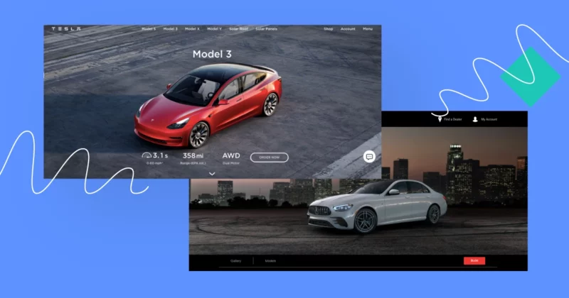 Cover image for the "9 Automotive Landing Page Examples & Best Practices"