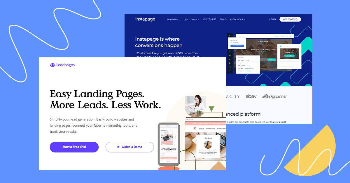 Leadpages vs. Instapage