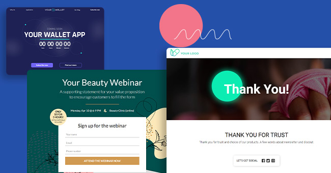 14 Landing Pages Types With Real Examples