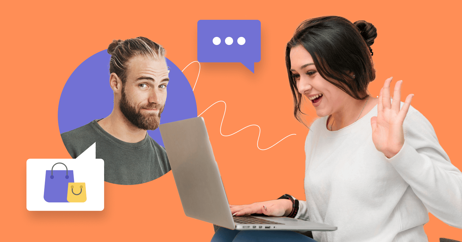 chat ao vivo landing pages