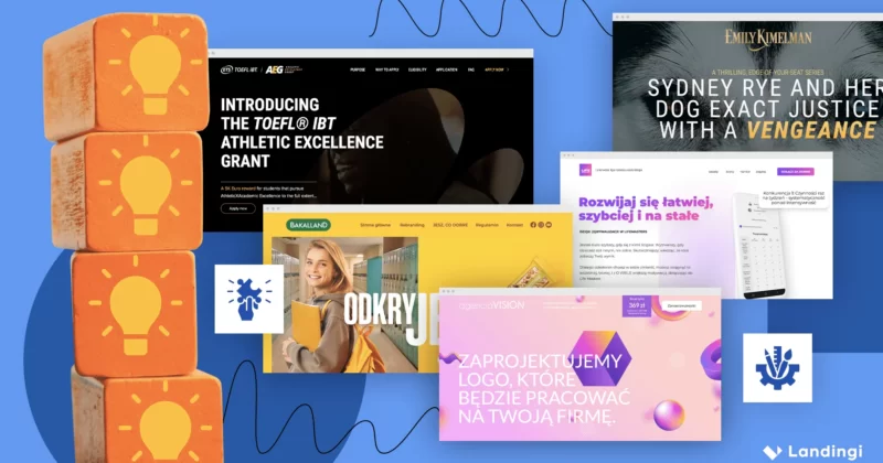 Creative Landing Page Examples: 7 Ideas